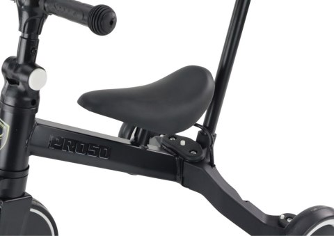 Rower Trójkołowy PRO50 Rowerek Z Rączką Do Prowadzenia Czarny LEAN Trike Rower Trójkołowy PRO50 Rowerek Z Rączką Do Prowadzenia Czarny LEAN Trike