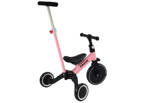 Rower Trójkołowy PRO50 Rowerek Z Rączką Do Prowadzenia Różowy LEAN Trike Rower Trójkołowy PRO50 Rowerek Z Rączką Do Prowadzenia Różowy LEAN Trike