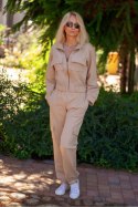 Spodnie Dres Model Mili Beige - Mirale Mirale