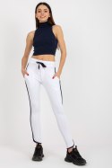 Spodnie Dresowe Model LO-DR-LK-239.43P White - Rue Paris Rue Paris