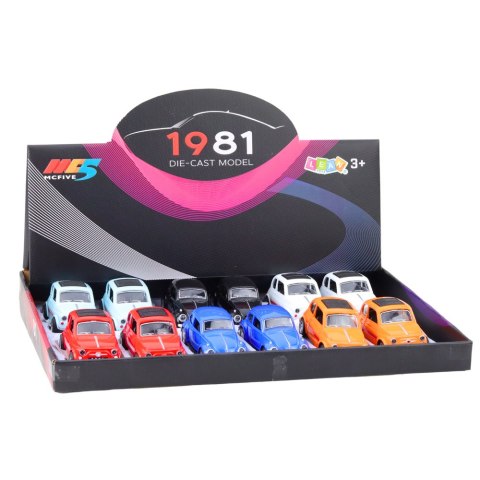 Autko Klasyczne Kolekcjonerskie Z Napędem Otwierane Drzwi 1:36 LEAN TOYS Autko Klasyczne Kolekcjonerskie Z Napędem Otwierane Drzwi 1:36 LEAN TOYS