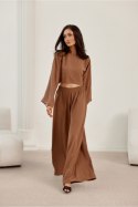 Bluzka Model Martina BRA BLU0216 Brown - Roco Fashion Roco Fashion
