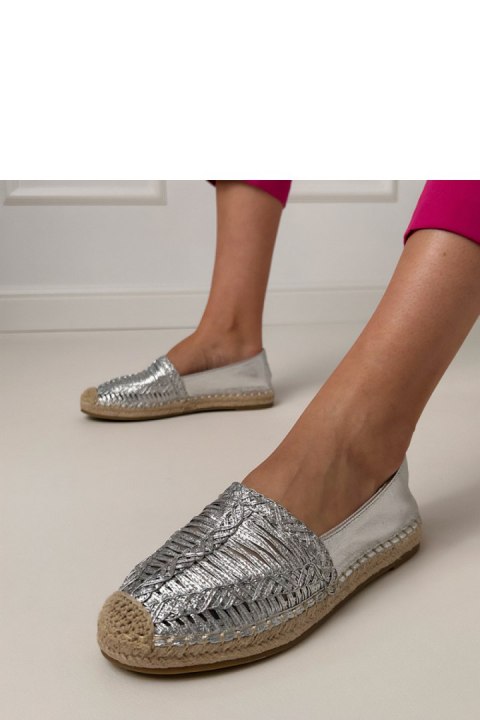 Espadryle Model Zelvira CZ-5 Silver - PRIMO PRIMO