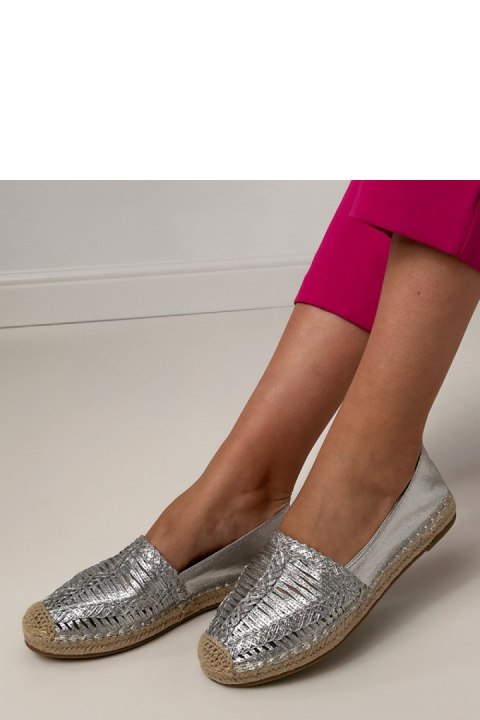 Espadryle Model Zelvira CZ-5 Silver - PRIMO PRIMO