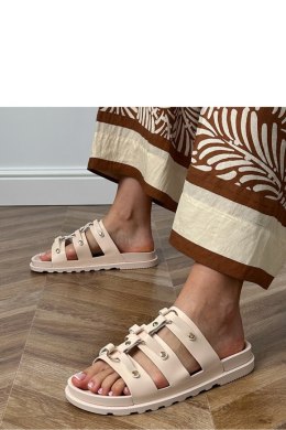 Sandał Klapki Model Elenois ST-3 Beige - PRIMO PRIMO
