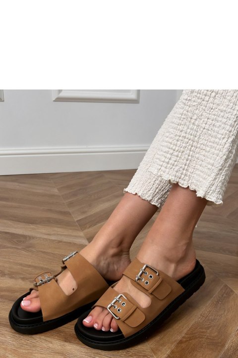 Sandał Klapki Model Klinet 100-462 Brown - PRIMO PRIMO