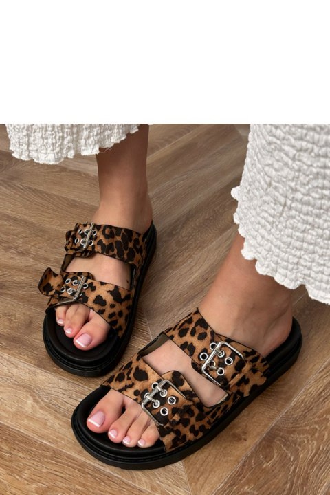 Sandał Klapki Model Klinet 100-462 Panterka - PRIMO PRIMO