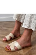Sandał Klapki Model Sarini DM461 Beige - PRIMO PRIMO