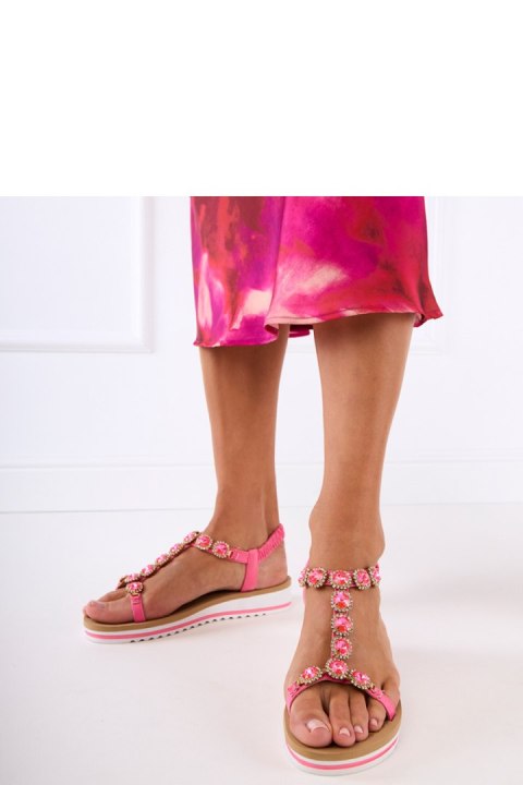 Sandały Model PT10028 Pink - PRIMO PRIMO Sandały Model PT10028 Pink - PRIMO PRIMO