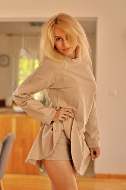 Spodnie Spódnicospodnie Model Nai Beige - Mirale Mirale