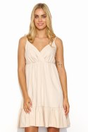 Sukienka Model M818 Light Beige - Makadamia Makadamia
