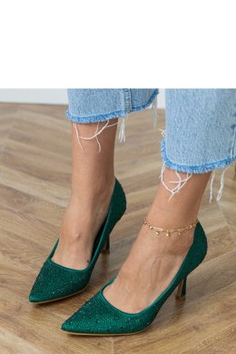 Szpilki Model Kortis VB22351 Green - PRIMO PRIMO