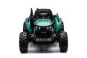 Traktor Na Akumulator HC-306 Z Przyczepą Ciemno Zielony 24V LEAN CARS