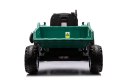 Traktor Na Akumulator HC-306 Z Przyczepą Ciemno Zielony 24V LEAN CARS