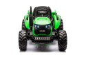 Traktor Na Akumulator HC-306 Z Przyczepą Jasno Zielony 24V LEAN CARS