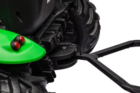 Traktor Na Akumulator HC-306 Z Przyczepą Jasno Zielony 24V LEAN CARS Traktor Na Akumulator HC-306 Z Przyczepą Jasno Zielony 24V LEAN CARS
