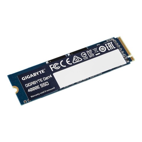 Dysk SSD Gigabyte Gen4 4000E 500GB M.2 2280 NVMe PCIe 4.0 x4 (3600/3000 MB/s) 3D NAND Gigabyte