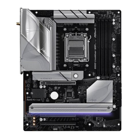 Płyta ASrock B850 LiveMixer WiFi /AMD B850/DDR5/SATA3/M.2/USB3.2/WiFi/BT/PCIe5.0/AM5/ATX ASRock Płyta ASrock B850 LiveMixer WiFi /AMD B850/DDR5/SATA3/M.2/USB3.2/WiFi/BT/PCIe5.0/AM5/ATX ASRock