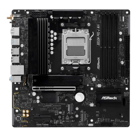 Płyta ASrock B850M Pro-A WiFi /AMD B850/DDR5/SATA3/M.2/USB3.1/WiFi/BT/PCIe5.0/AM5/mATX ASRock Płyta ASrock B850M Pro-A WiFi /AMD B850/DDR5/SATA3/M.2/USB3.1/WiFi/BT/PCIe5.0/AM5/mATX ASRock