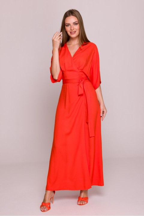 Sukienka Model S406 Coral - Stylove Stylove