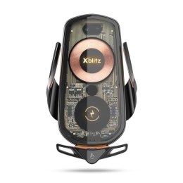 Uchwyt samochodowy Xblitz FX6 Exclusive, automatyczny, z funkcją bezprzewodowego ładowania Xblitz
