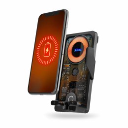 Uchwyt samochodowy Xblitz FX7 Exclusive, automatyczny, z funkcją bezprzewodowego ładowania Xblitz
