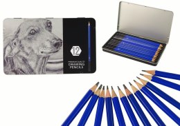 Zestaw Artystyczny Ołówki 12 szt. LEAN