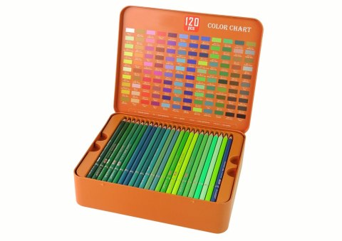 Zestaw Małego Artysty 120Szt. Kredek W Organizerze LEAN Zestaw Małego Artysty 120Szt. Kredek W Organizerze LEAN
