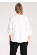 Bluzka Model M1118 White - Figl Figl