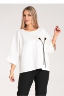 Bluzka Model M1118 White - Figl Figl