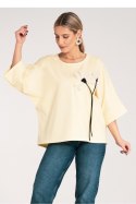 Bluzka Model M1118 Yellow - Figl Figl