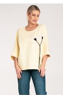 Bluzka Model M1118 Yellow - Figl Figl