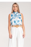 Bluzka Model M1143 Blue - Figl Figl