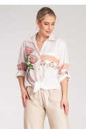 Koszula Damska Model M1120 Beige - Figl Figl
