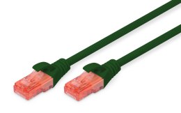 Patchcord DIGITUS UTP kat. 6 3m PVC zielony Digitus