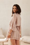 Sukienka Model Beatrice BEZ SUK0525 Beige - Roco Fashion Roco Fashion