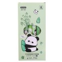 Zestaw Długopisów Panda Bambus Zielone Czarny Tusz 0,5mm 6szt LEAN