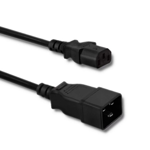 Kabel zasilający Qoltec do UPS | C20/C13 | 1.2m Qoltec