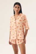 Piżama Damska Model Naranja 42686 Brzoskwinia - Henderson Henderson