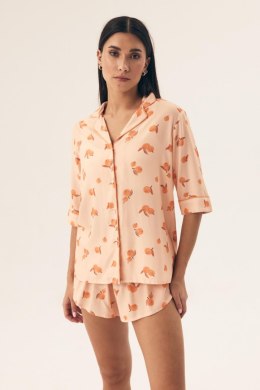 Piżama Damska Model Naranja 42686 Brzoskwinia - Henderson Henderson