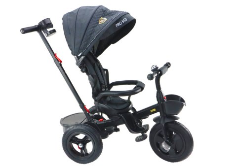 Rower Trójkołowy PRO550 Czarny LEAN Trike Rower Trójkołowy PRO550 Czarny LEAN Trike