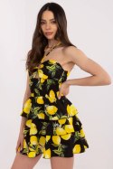 Sukienka Model MI-SK-23708.60 Black/Yellow - Italy Moda Italy Moda
