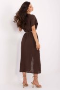 Sukienka Model TW-SK-BI-2022126.59 Dark Brown - Och Bella Och Bella