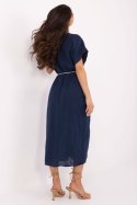 Sukienka Model TW-SK-BI-2022126.59 Navy - Och Bella Och Bella Sukienka Model TW-SK-BI-2022126.59 Navy - Och Bella Och Bella