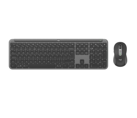 Zestaw bezprzewodowy klawiatura + mysz Logitech Signature Slim MK950 grafitowy Logitech