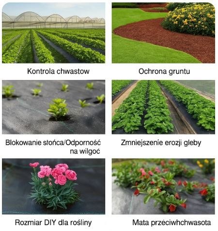 Agrotkanina czarna 160 cm x50m UV 90g antychwastowa agrowłóknina + kotwy LEAN Trike Agrotkanina czarna 160 cm x50m UV 90g antychwastowa agrowłóknina + kotwy LEAN Trike