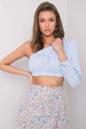 Bluzka Model 341-BZ-5267.04 Light Blue - Rue Paris Rue Paris