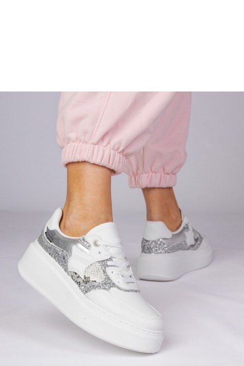 Buty Sportowe Model Bertula RA2152 White - PRIMO PRIMO Buty Sportowe Model Bertula RA2152 White - PRIMO PRIMO