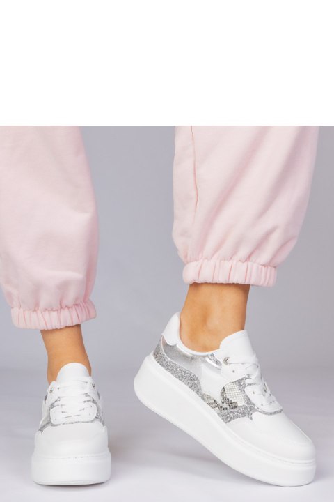 Buty Sportowe Model Bertula RA2152 White - PRIMO PRIMO Buty Sportowe Model Bertula RA2152 White - PRIMO PRIMO