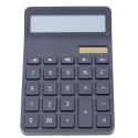Kalkulator Biurowy Szkolny 12-Cyfrowy Wyświetlacz LCD Solar Czarny LEAN Kalkulator Biurowy Szkolny 12-Cyfrowy Wyświetlacz LCD Solar Czarny LEAN